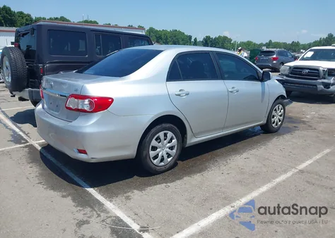 2011 Toyota Corolla Le z USA, uszkodzony, nr VIN JTDBU4EE1BJ095867